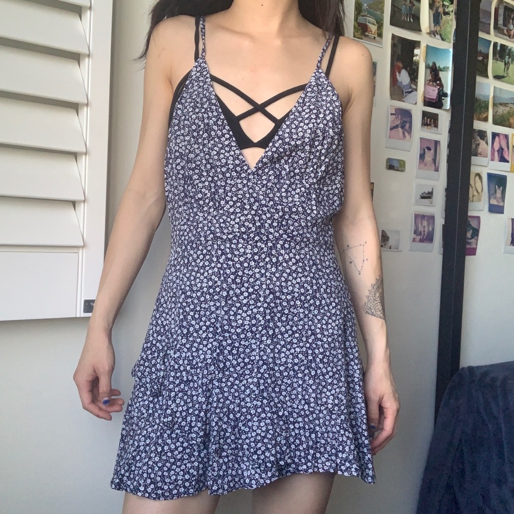 Seek the Label Floral Playsuit